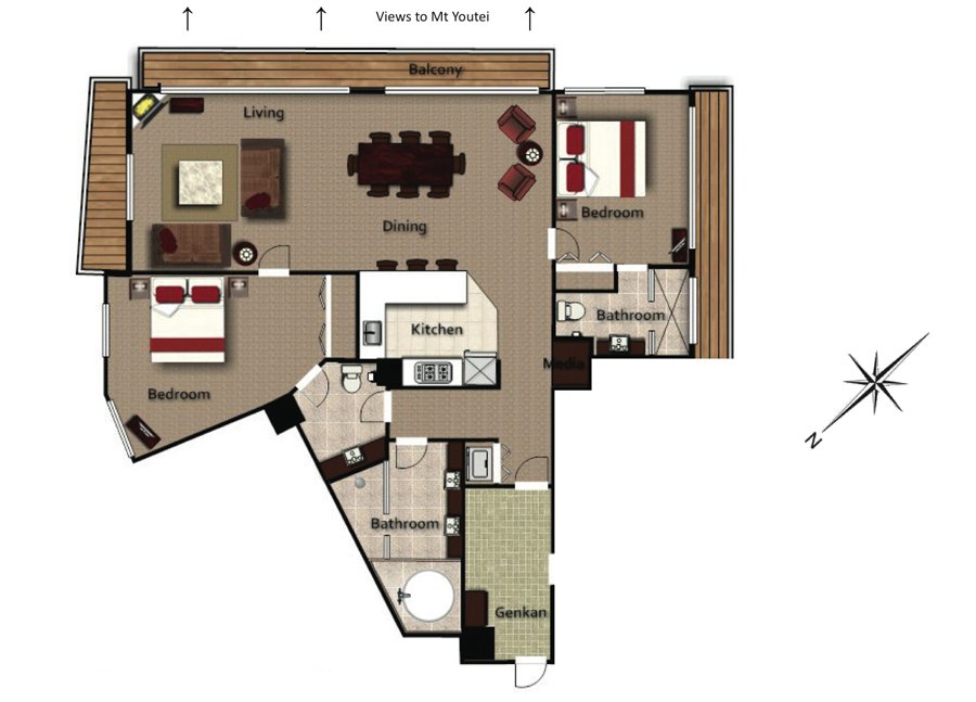 05.Freshwater Floor Plan-2 BR Penthouse Alpine Panorama with Spa.jpeg