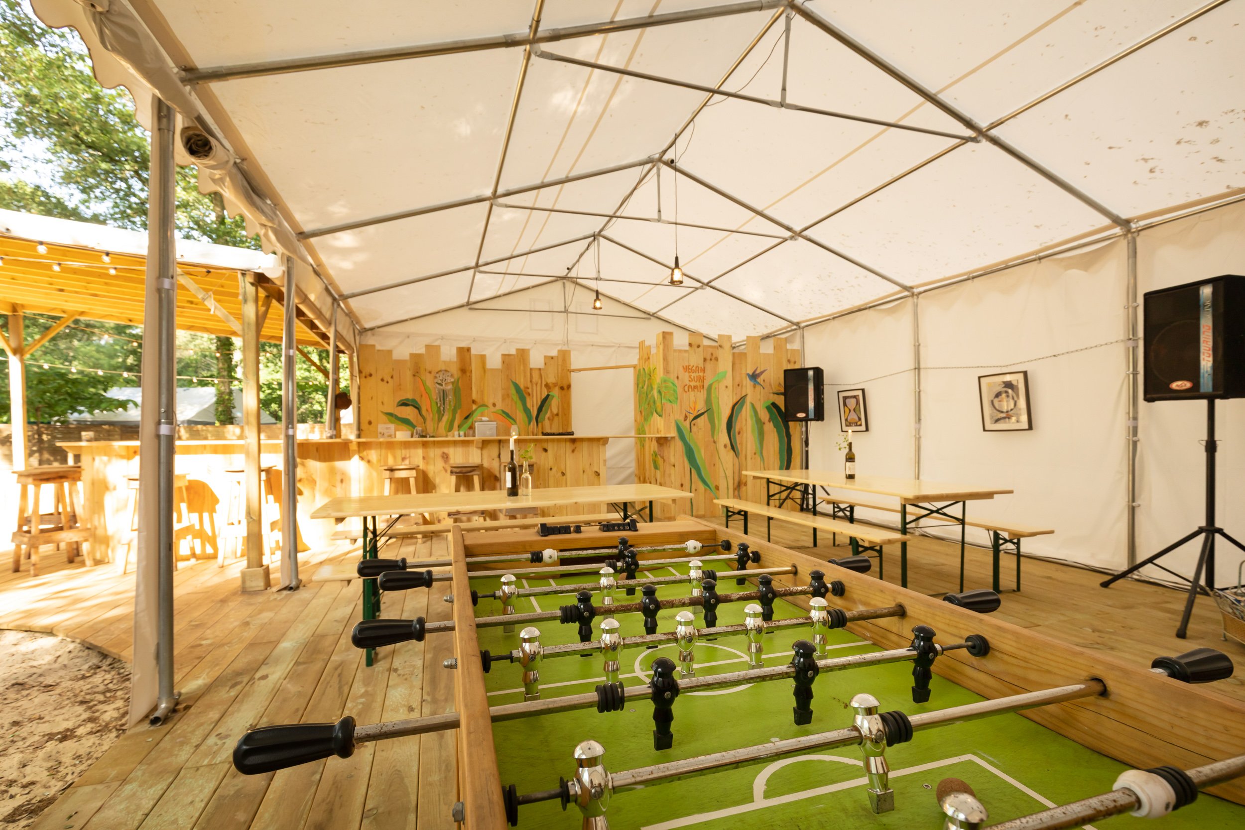 Foosball table for nice evening with friends