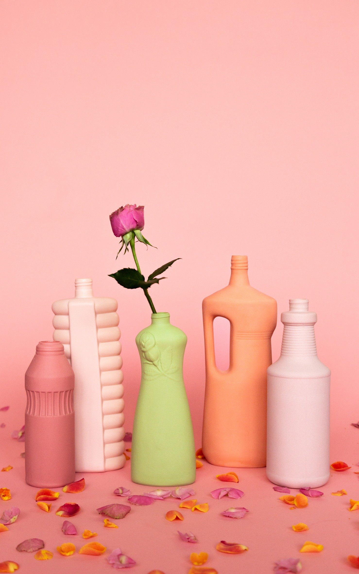 foekje fleur ceramic bottles