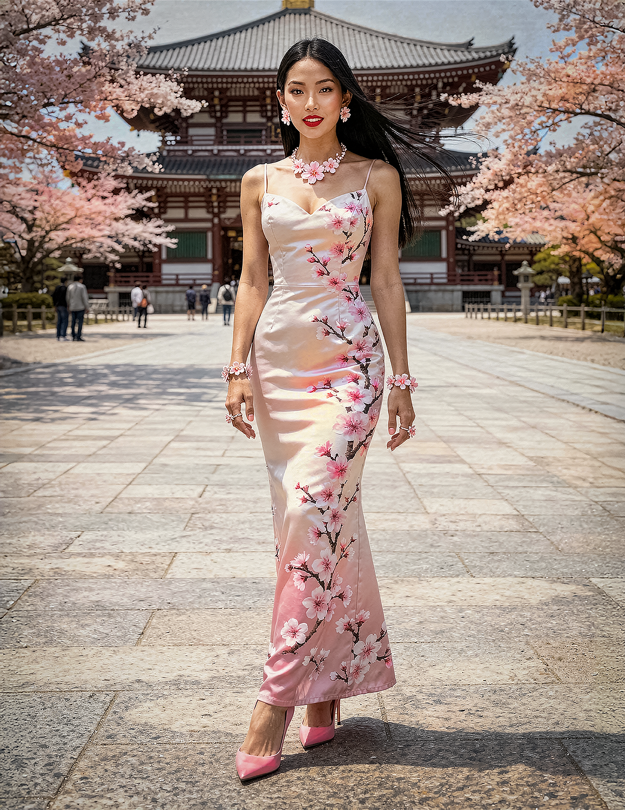 Winney Cherry Blossom Dress 1 72.png
