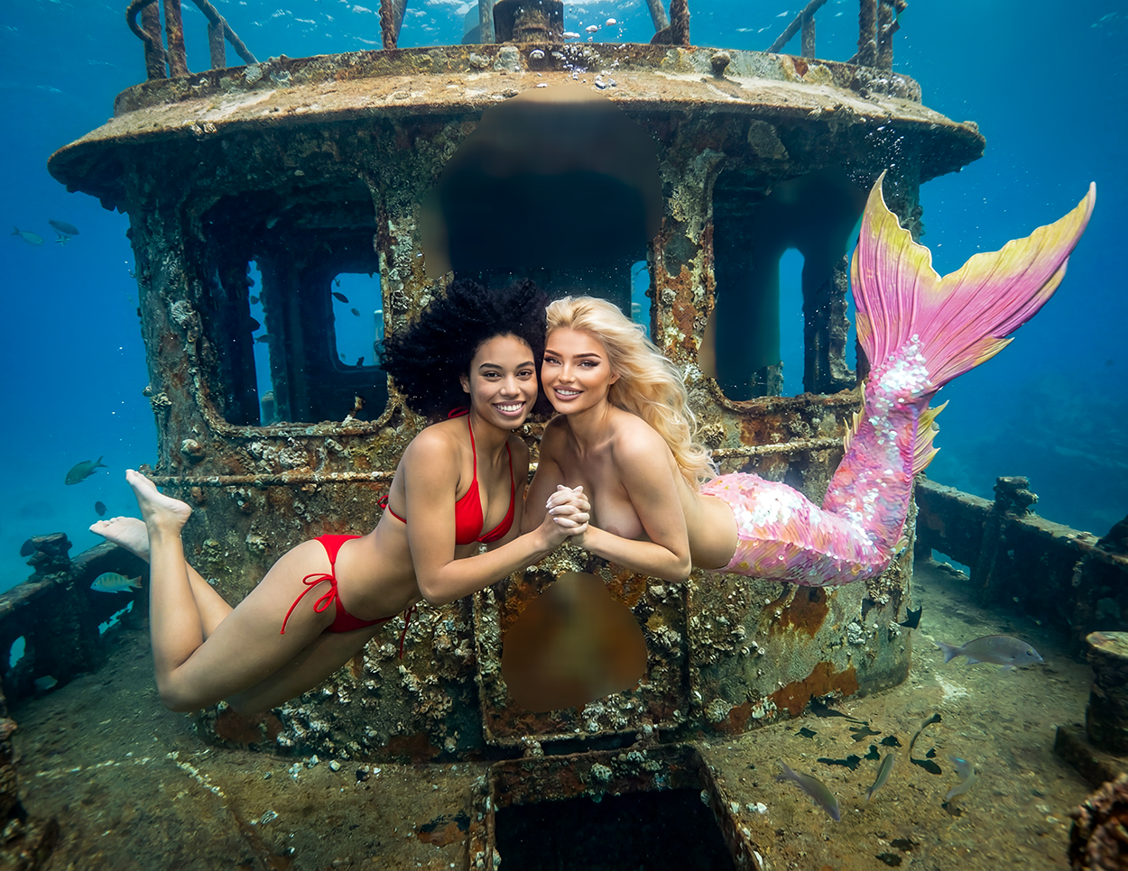 Chloe Mermaid w Black Friend LowRes.png