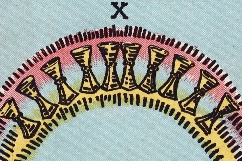 Tarot Office Hours: Ten of Cups: Dystopian Utopias — Joy and the Performance of Joy