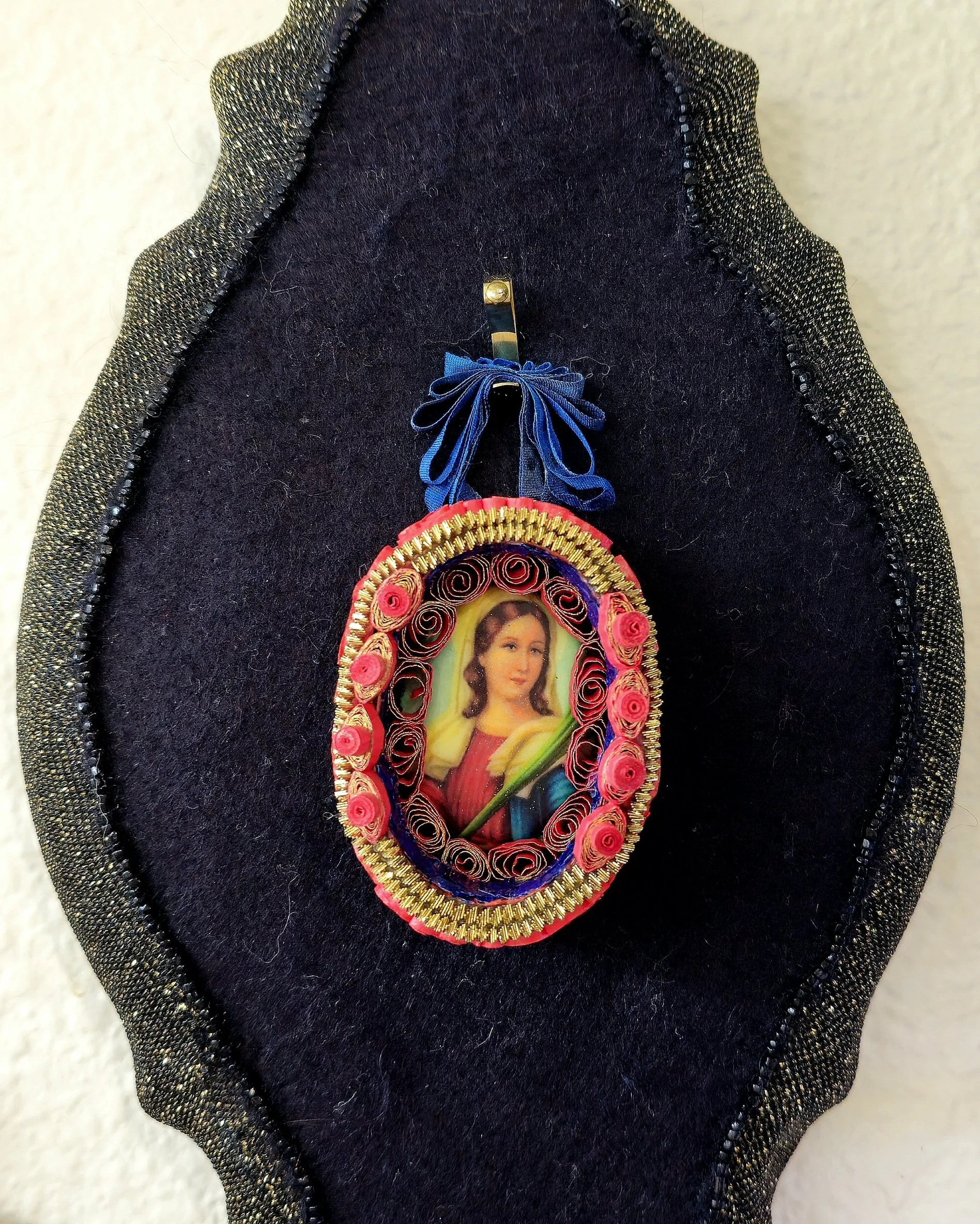 Saint Lucy Paper Quilled Shrine.jpg