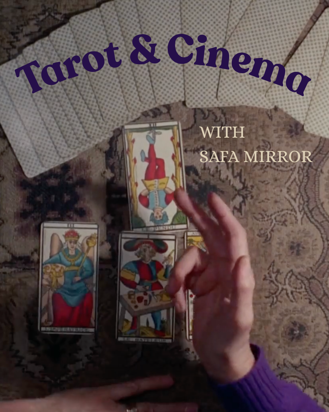 Tarot & Cinema with artist and tarot scholar Safa Mirror, beginning September 20
