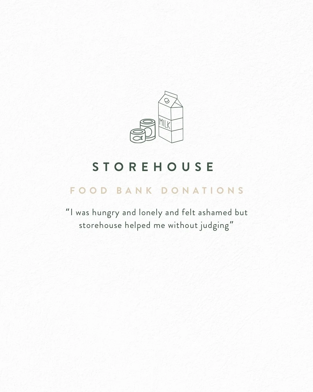 STOREHOUSE FOOD DONATIONS 

Can you help by donating food? Drop off any donations during our opening hours or at our catalyst john street church services on Sunday morning (9:30 or 11:30)

We appreciate any help you can give!