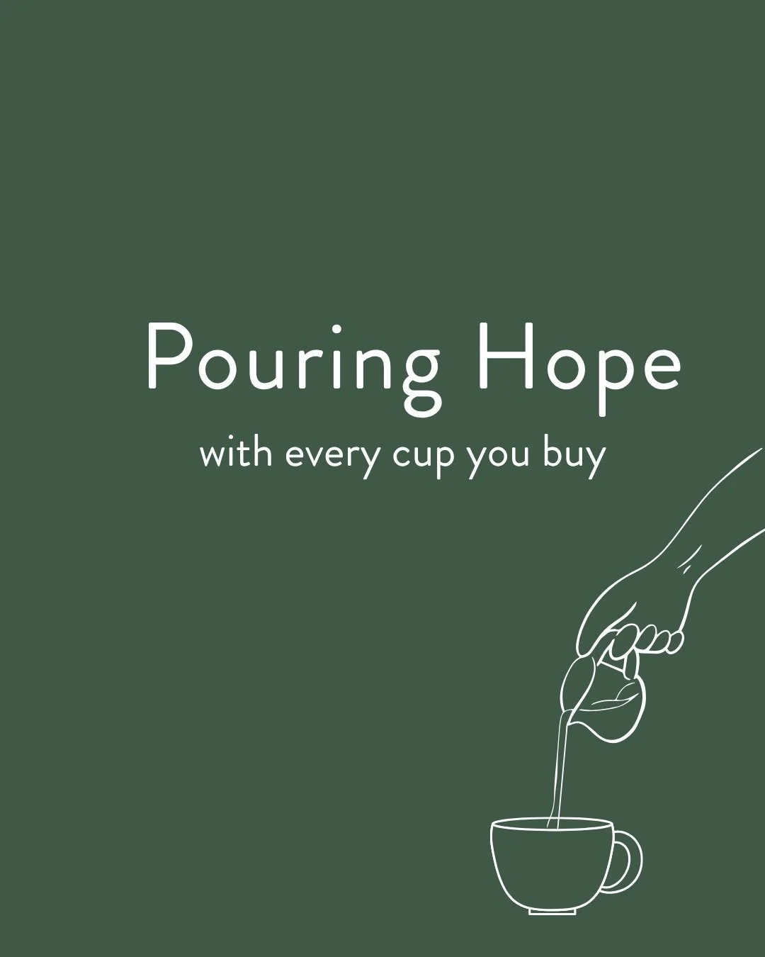 with every coffee you buy, every sauasage roll you eat, every friend you meet for lunch and every 'pay it forward' you buy, you are supporting and empowering our volunteers, creating a safe place for them to grow in confidence and learn new skills...