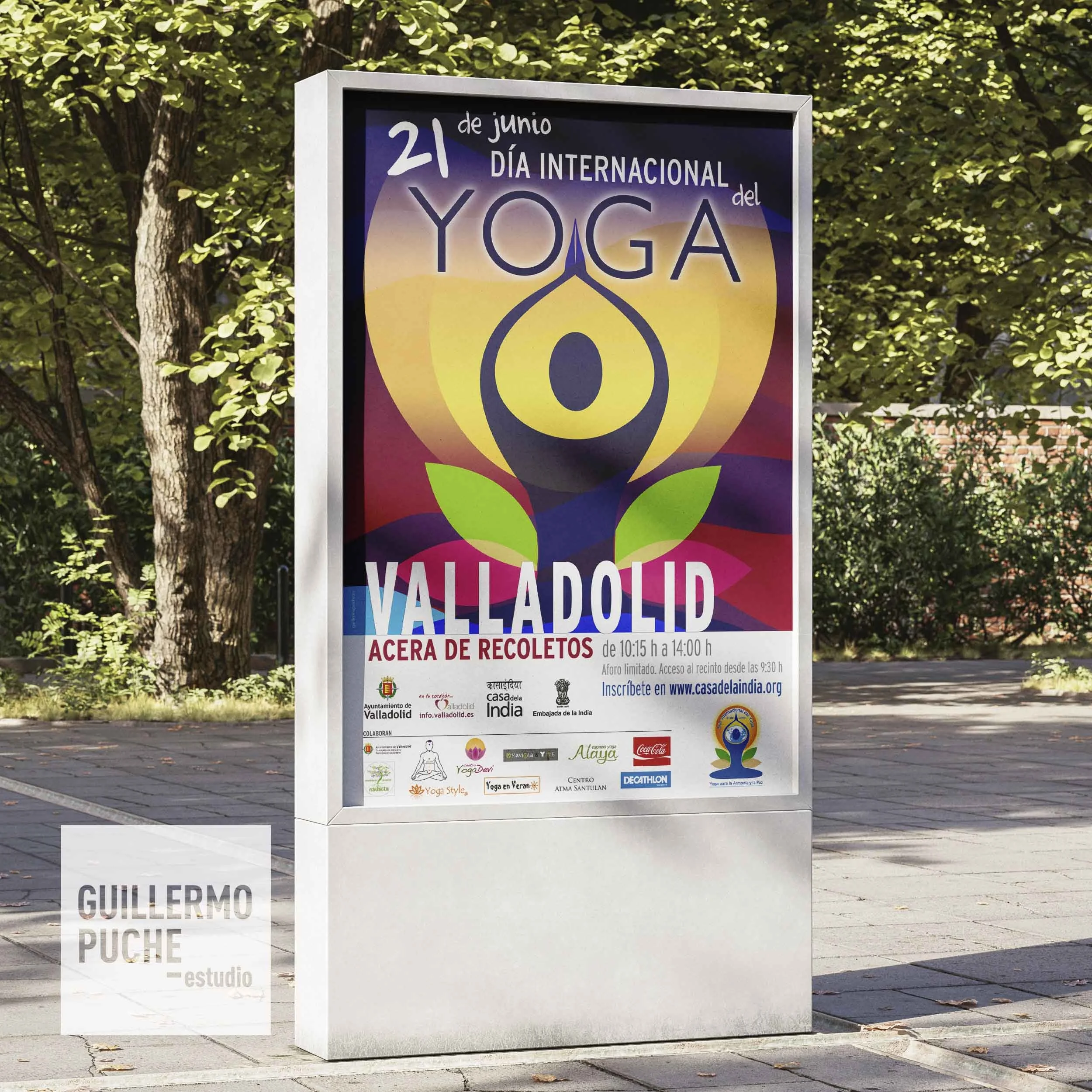 Dia-Intenacional-Del-Yoga-Valladolid-Casa-De-La-India-Valladolid-Guillermo-Puche-Diseño