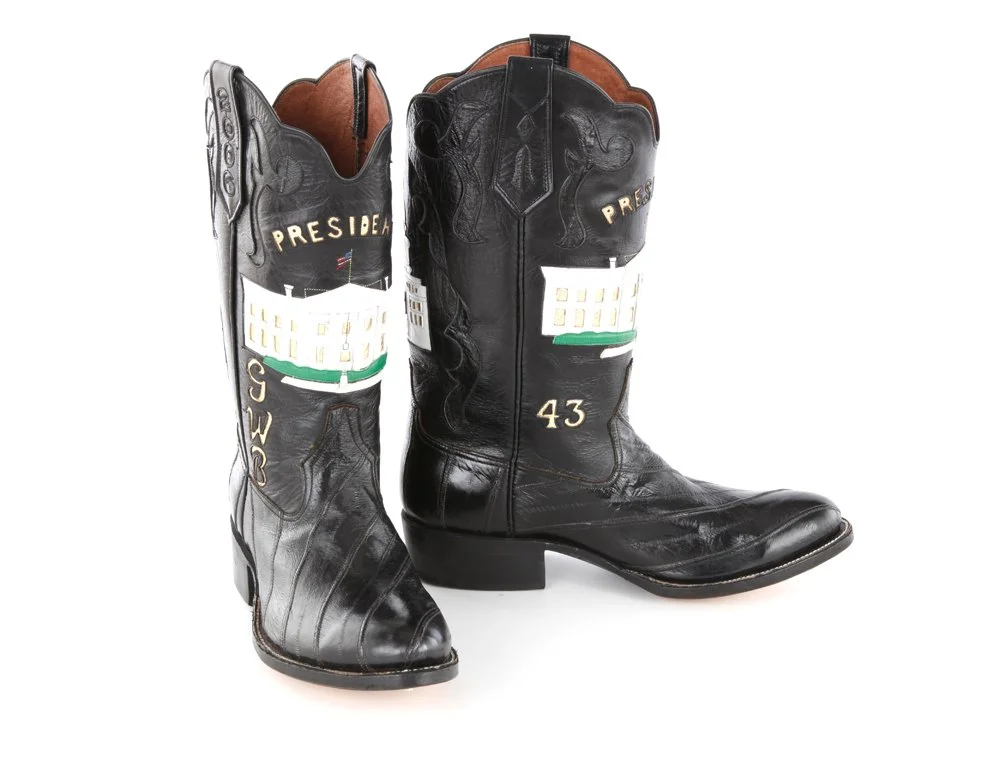 The story of the presidential Cowboy boots