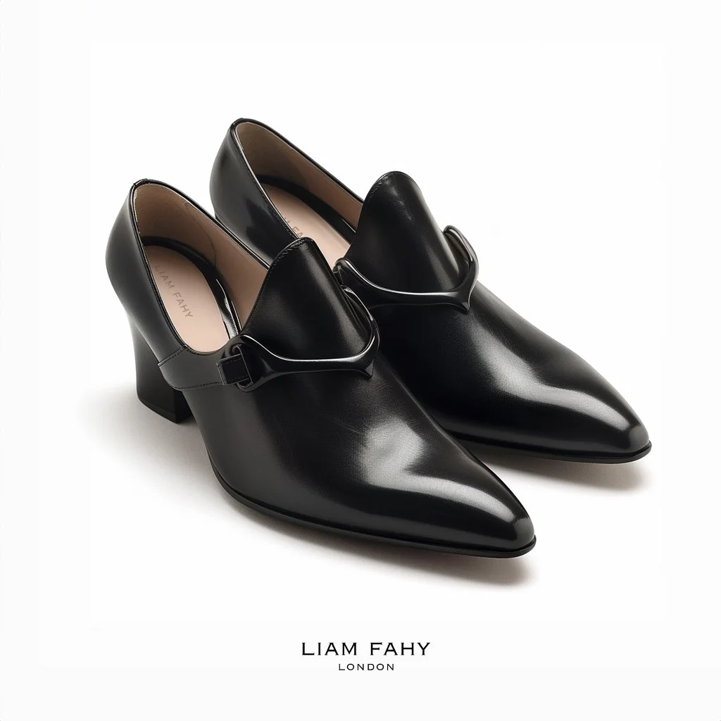 Horsebit booties with cuban heel.jpg
