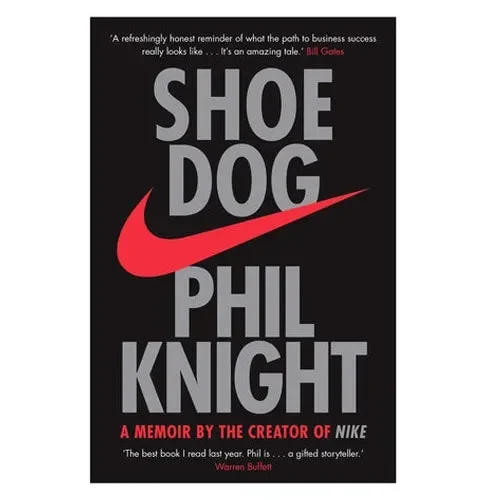 Nikes Shoe Dog Book cover