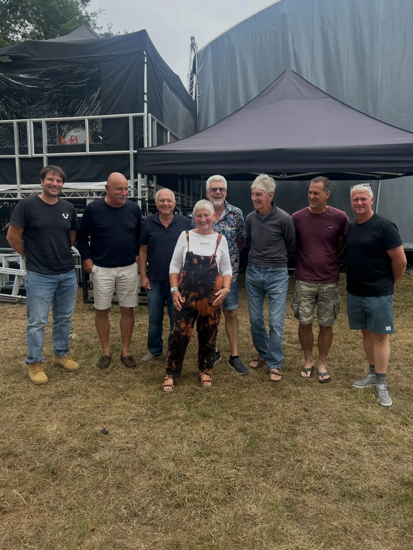 Happy Mothers Day ❤️
Massive love to my mum who worked three jobs to single handedly raise me and my sister and who undoubtedly gave me my work ethic. 
This is her at Chalfest with Fisherman&rsquo;s Friends, her favourite boy band!
She&rsquo;s also t
