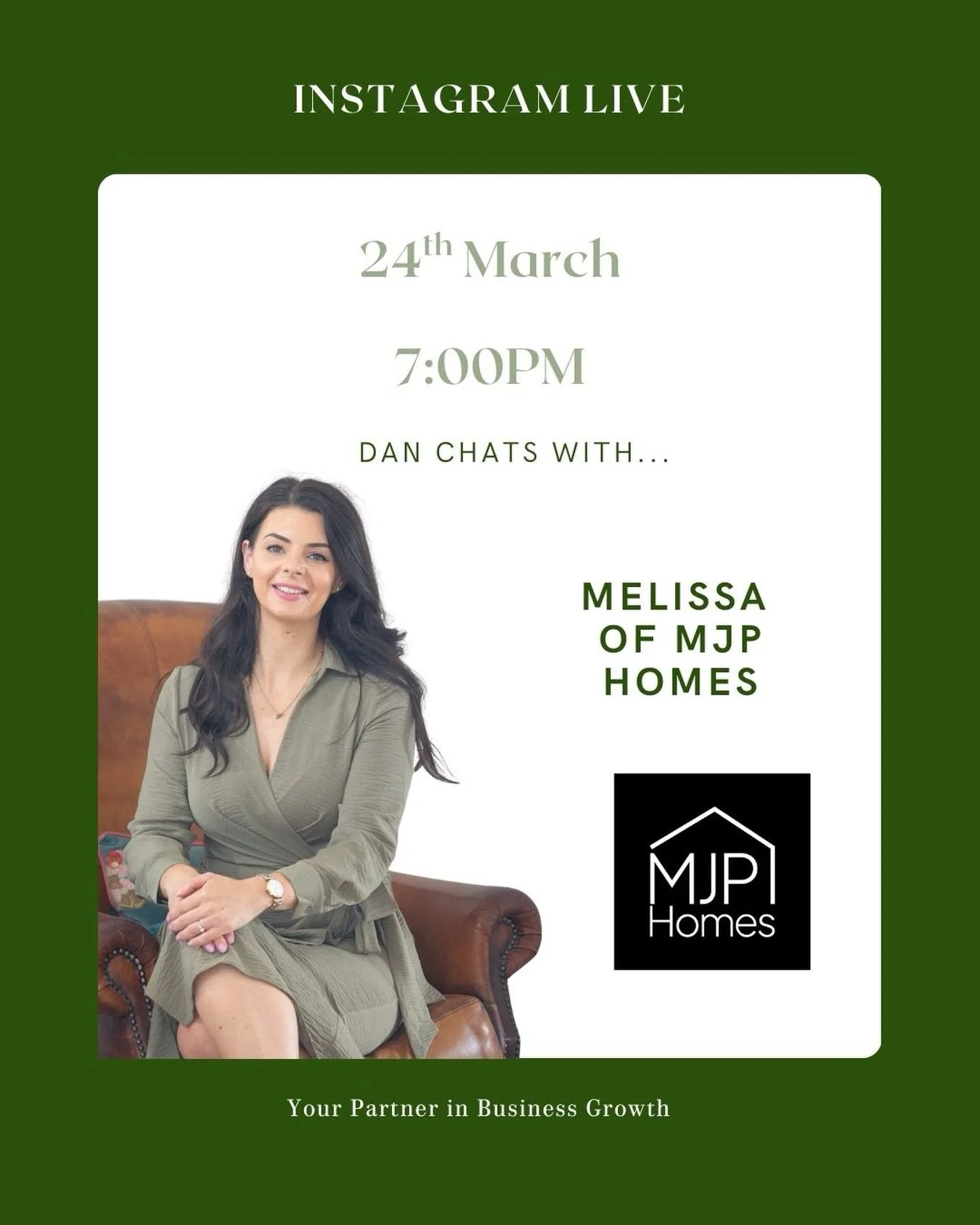 Everything you wanted to know about property investment!
I&rsquo;ve known Melissa for a couple of years now and I&rsquo;m delighted to be interviewing her on Instagram Live this evening. 
Melissa is a hugely successful property investor and developer