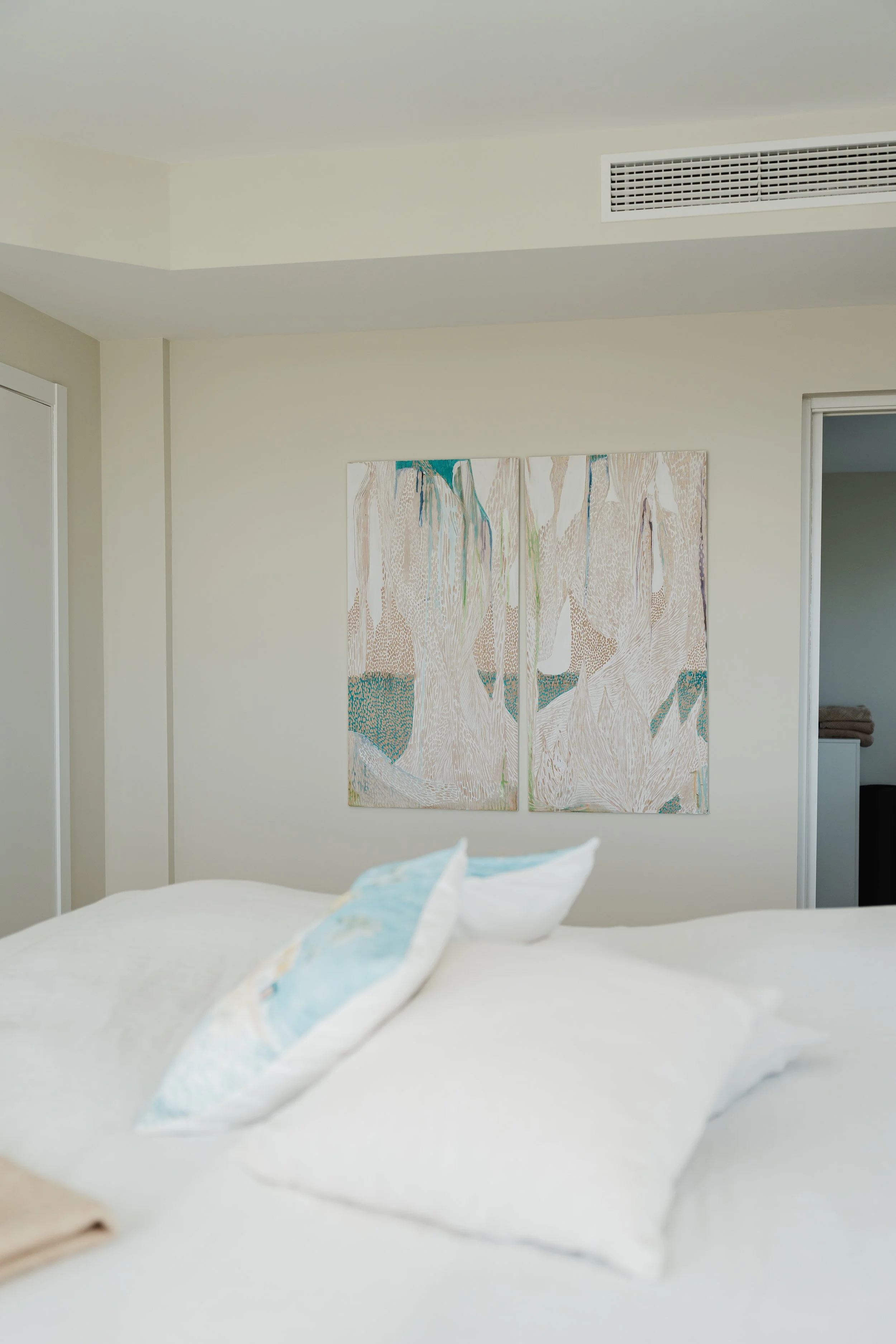 Makuuhuoneen taulu Sanna-Mari Prittinen