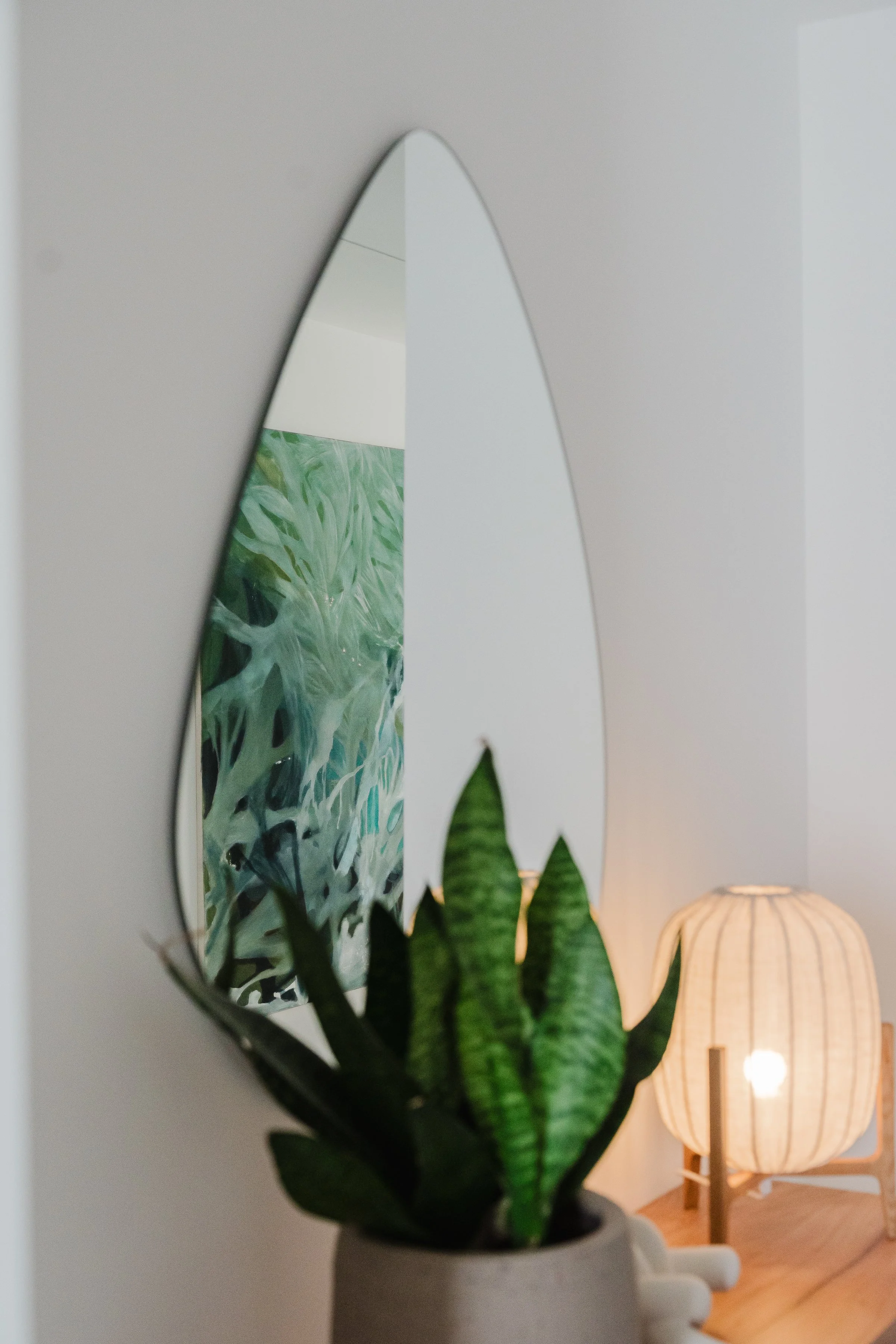 aulan sisustus villassa