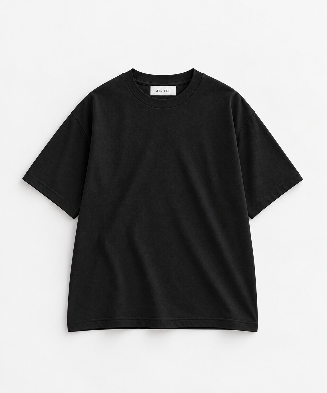 BLACK HEAVYWEIGHT OVERSIZED T-SHIRT