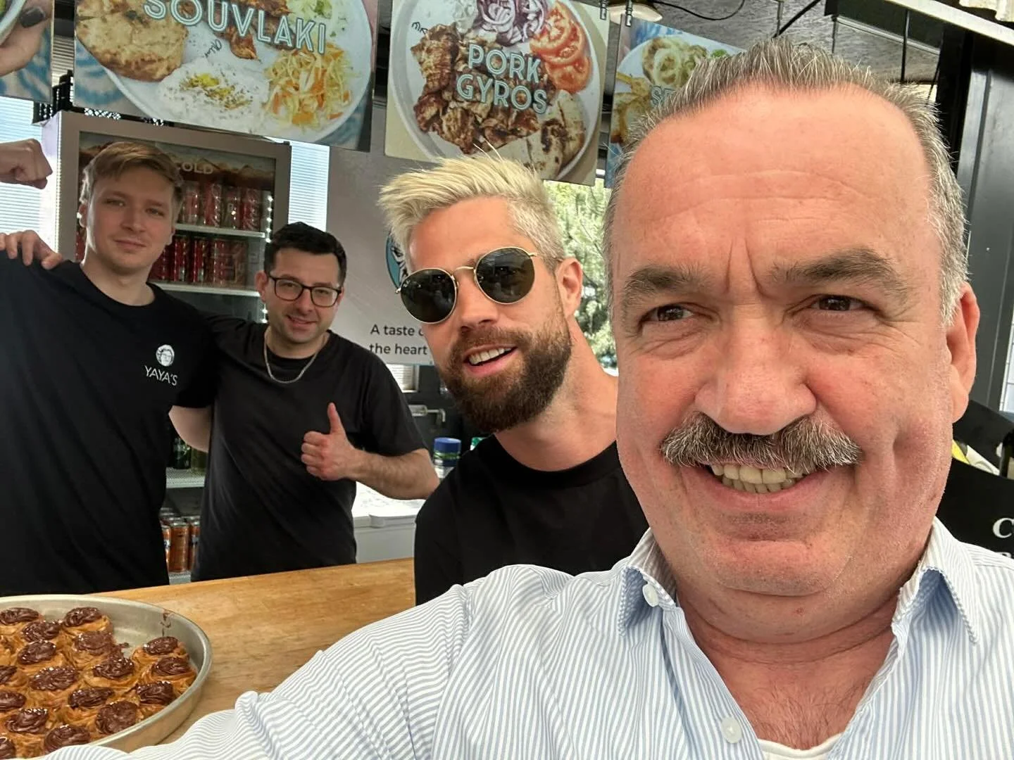 Děkujeme @sasasalak za dne&scaron;n&iacute; n&aacute;v&scaron;těvu v YAYA&rsquo;s Manifesto Market! 🇬🇷🏒🥅