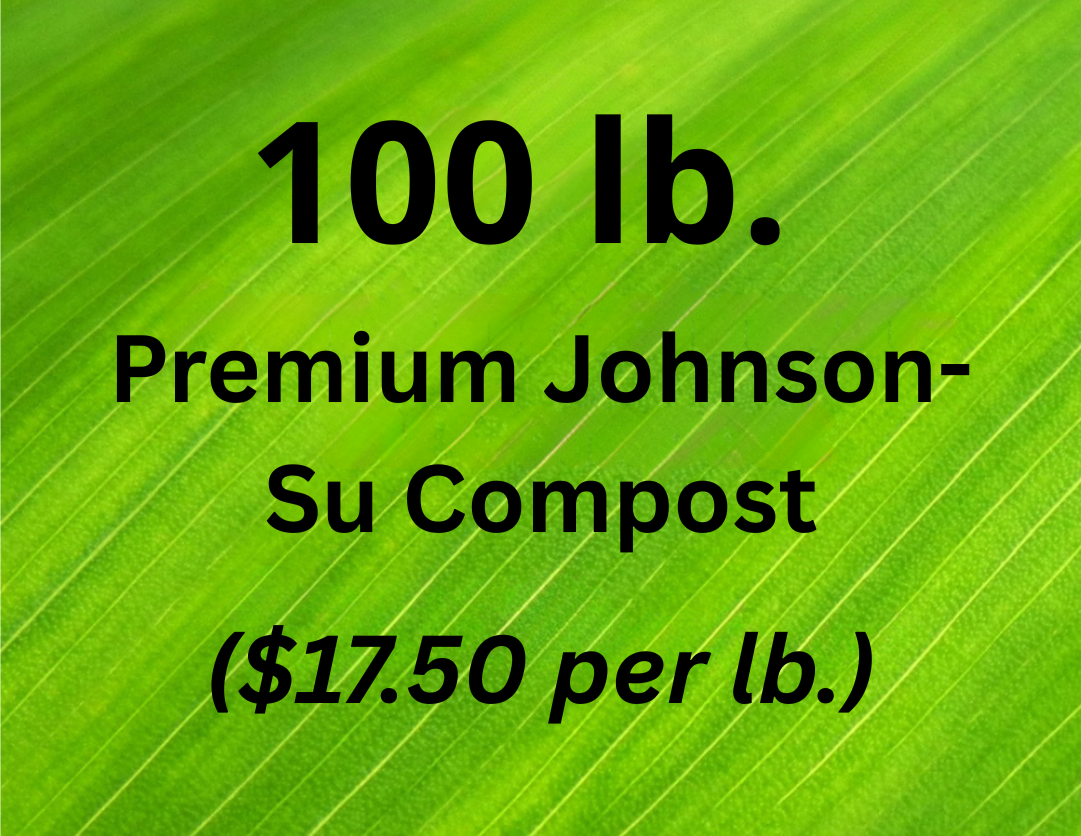 100 lb Premium Johnson-Su Compost