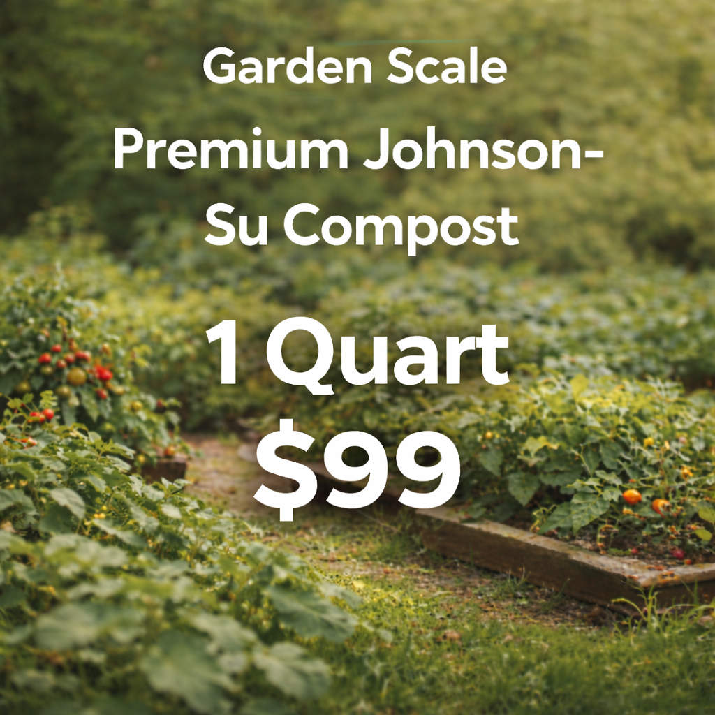 1 Quart Premium Johnson-Su Compost