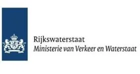 Logo van het Ministerie van Verkeer en Waterstaat, onderdeel van het Rijksoverheid.
