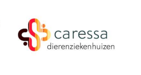 Logo van Caressa dierenziekenhuizen.