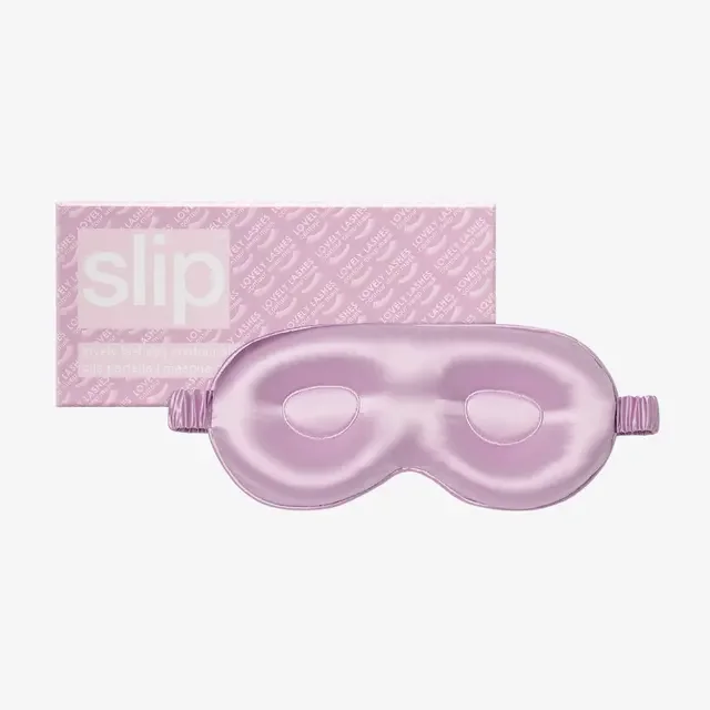Pink Silk Luxury Eye Mask