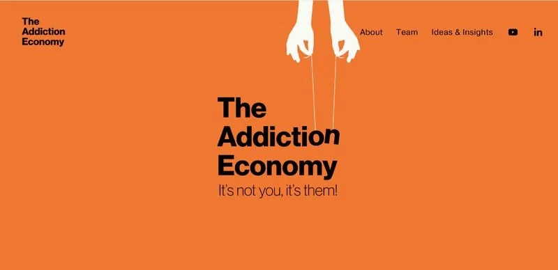Our Addiction Economy Project and our new website
