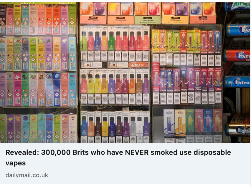 Remember: If disposables are banned companies will innovate