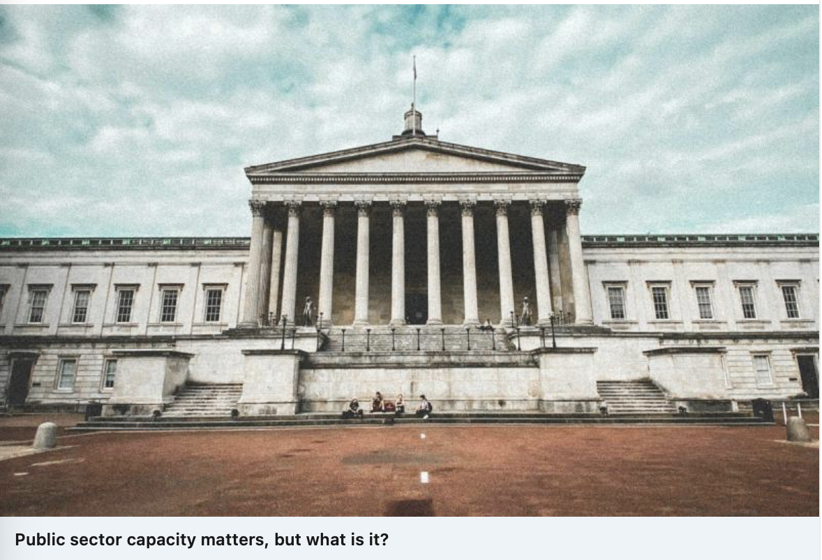 What ‘dynamic capabilities’ does the public sector need?