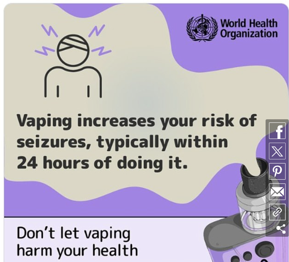 Why is the criticism misdirected here to nicotine - weird.