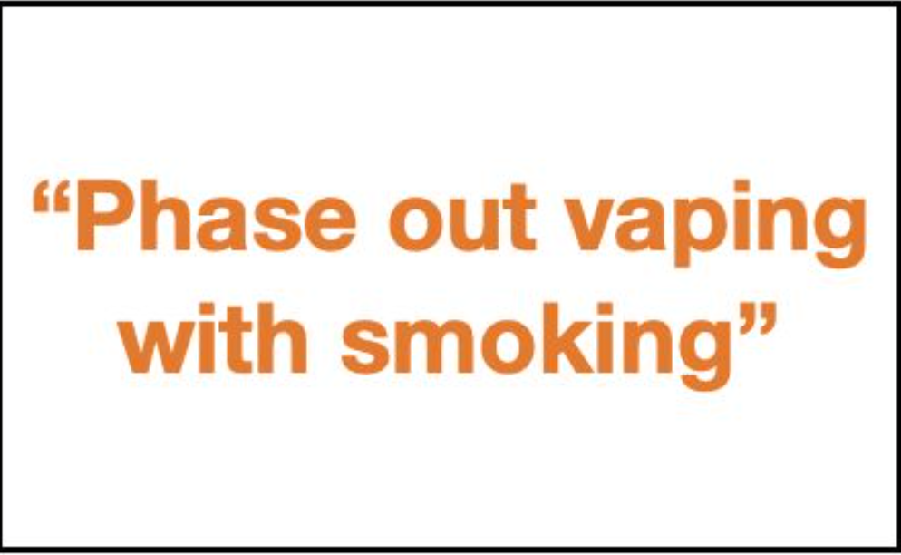 Phase Out Vaping: Protecting Youth from a New Addiction
