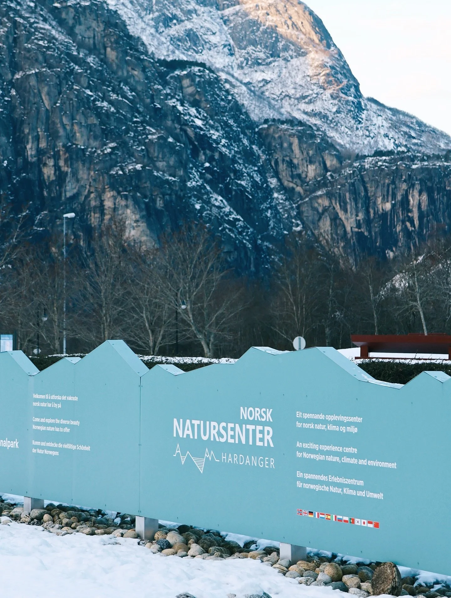 We&rsquo;re waiting, preparing, and counting down the weeks until season opening 🗓️🕥

Making your way to Hardanger this season? Plan your visit at www.norsknatursenter.no 🏔️ We open on the 27th of March! 

#hardanger #norway #eidfjord