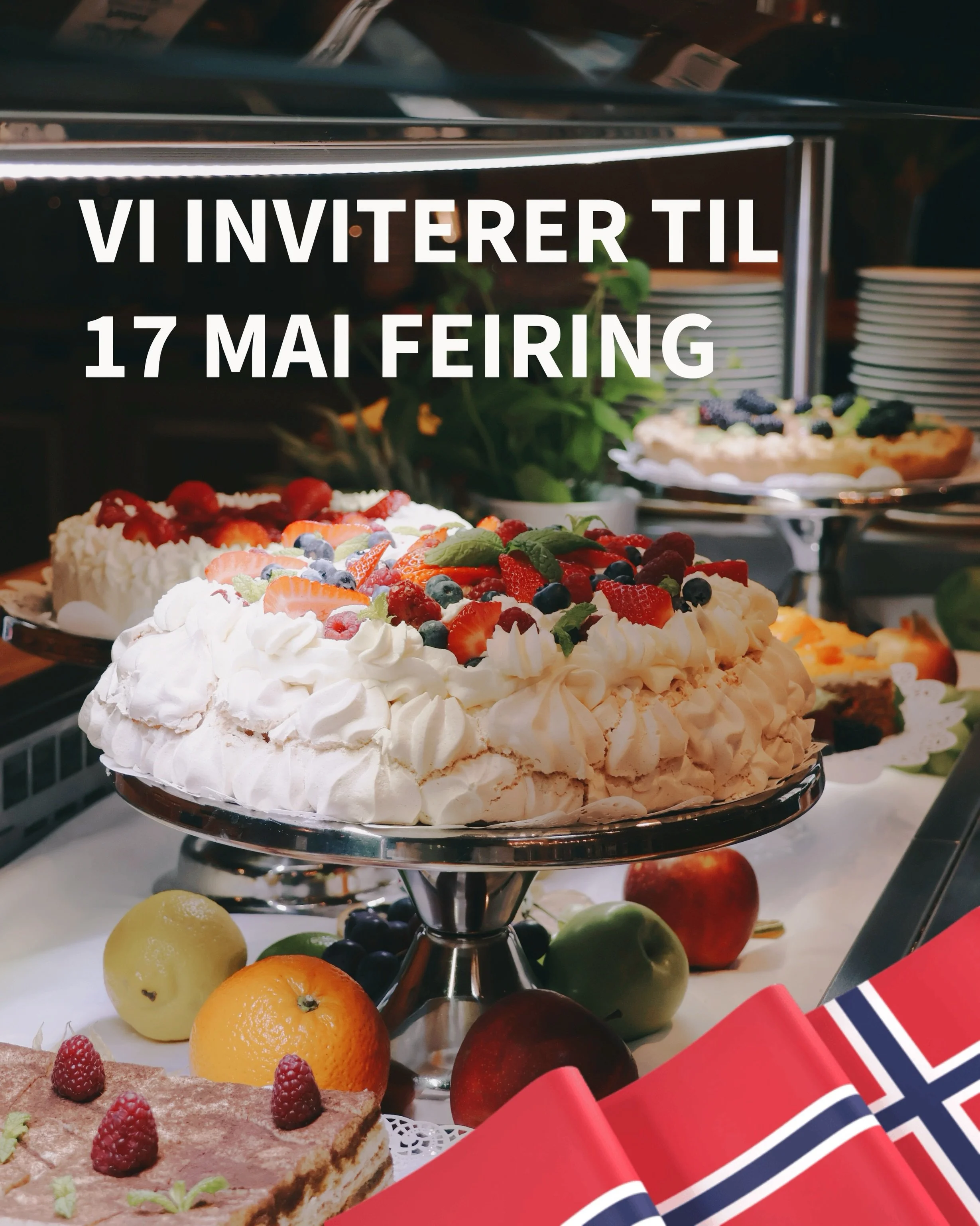 Norsk Natursenter inviterer til 17. mai feiring i Hardangerviddahallen kl. 12:00 - 18:00 🇳🇴⛰️ Vi serverer varm- og kaldrettsbuffet med varierte rettar ✨ 

#17mai #norway #hardanger