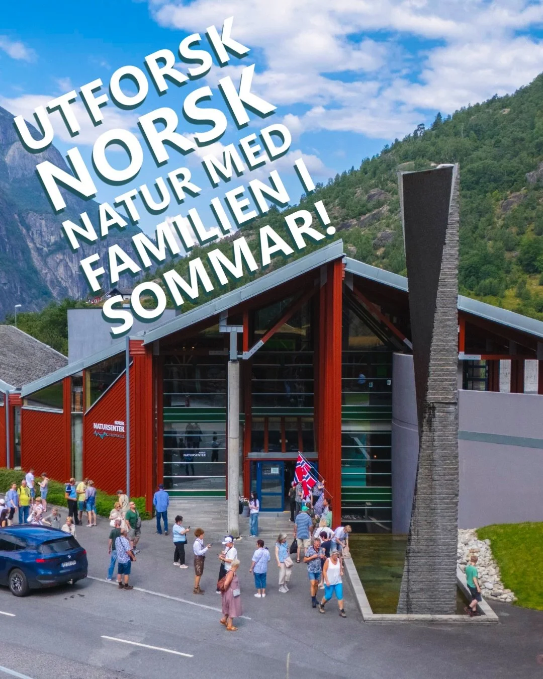 Her er det g&oslash;y for alle aldersgrupper! 😎 

P&aring; Norsk Natursenter kan du: 

- Sj&aring; panoramafilmen Norge mitt land - fjord, fjell, foss og Hardangervidda 
- Utforske v&aelig;r, klima, milj&oslash;, og Hardangerviddas rike dyre- og pla