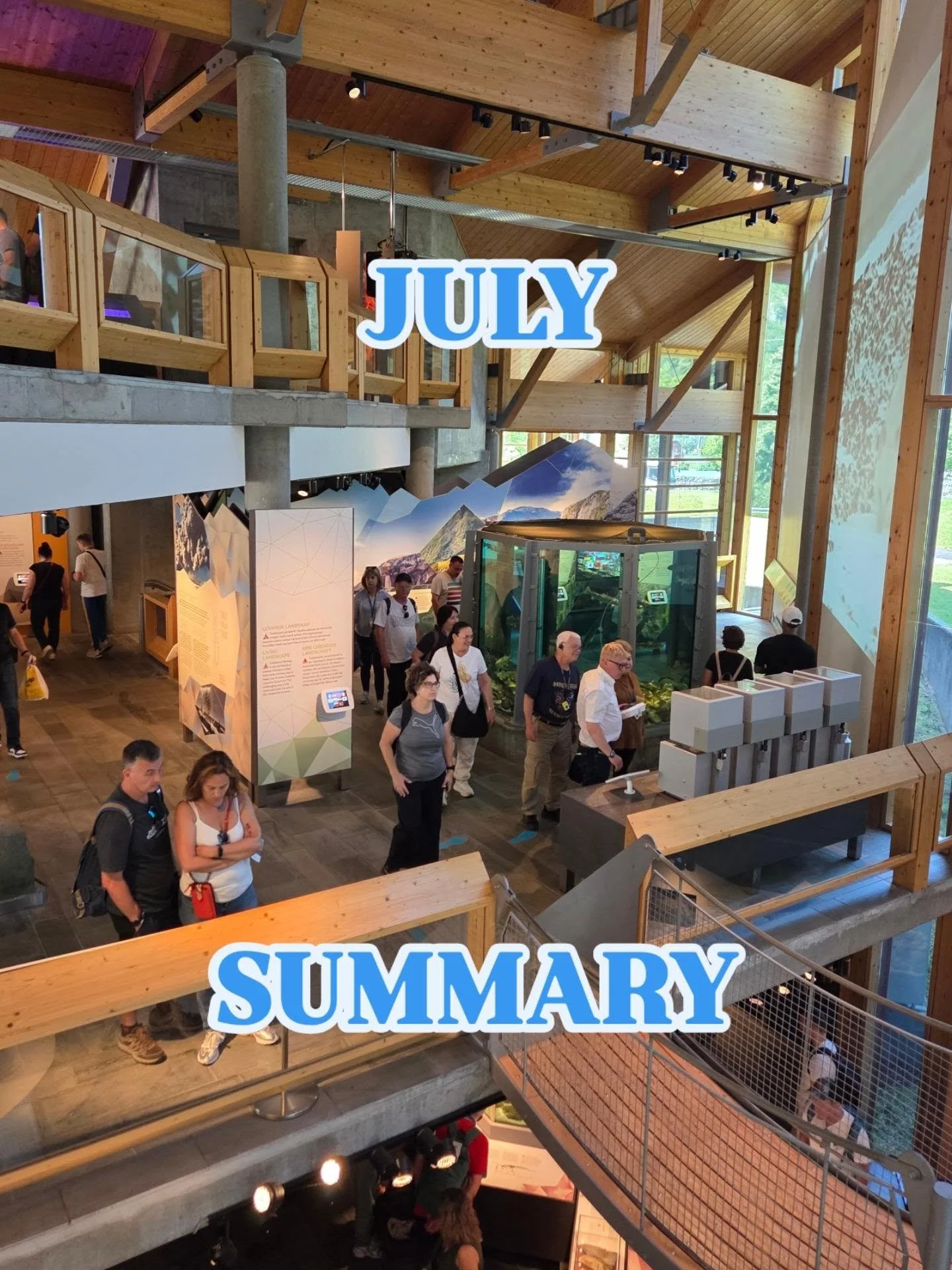 A little July summary ☀️ Thanks to everybody who visited Norwegian Nature Center in July. What a wonderful month in Hardanger!