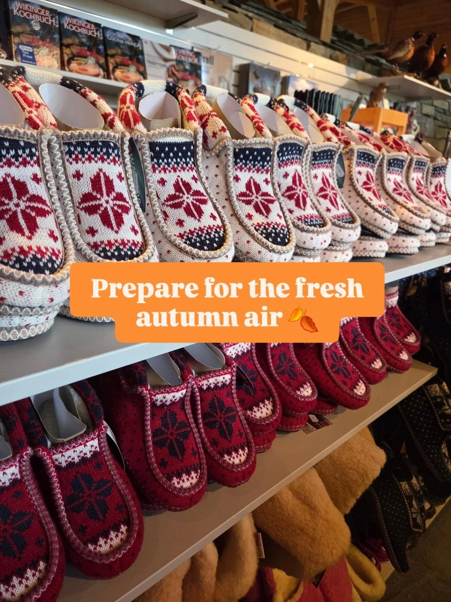 Find everything you need for autumn and winter in our shop 🍂  10am-6pm. Welcome!