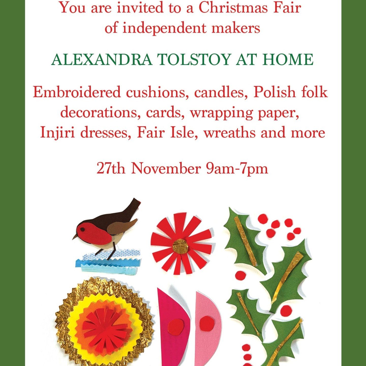 Got beautiful new wrapping paper on its way for this... Sneak peek coming next week... Please save the date and let me know if you would like the address...