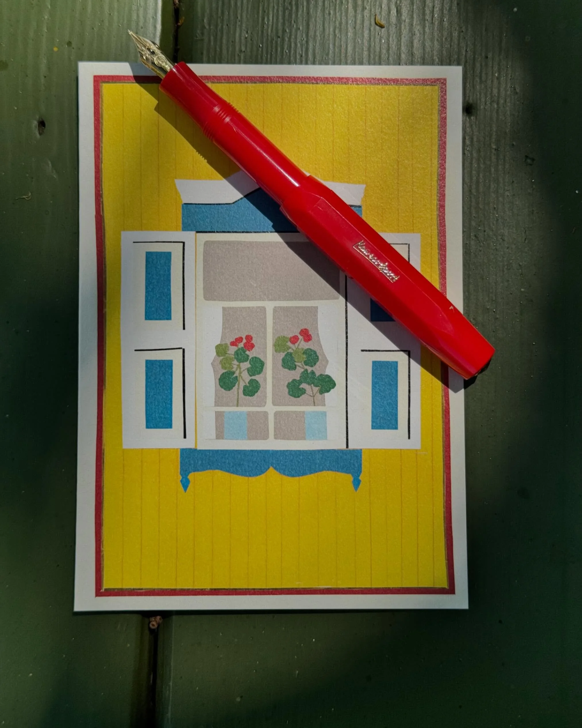 Adding my favourite Kaweco Ink Pens in a host of colours to the online shop. I&rsquo;ve used mine for over 10 years, always with red ink. My children got given some and I thought: &lsquo;Oh, these are so scratchy, Kaweco have gone downhill&rsquo;, un