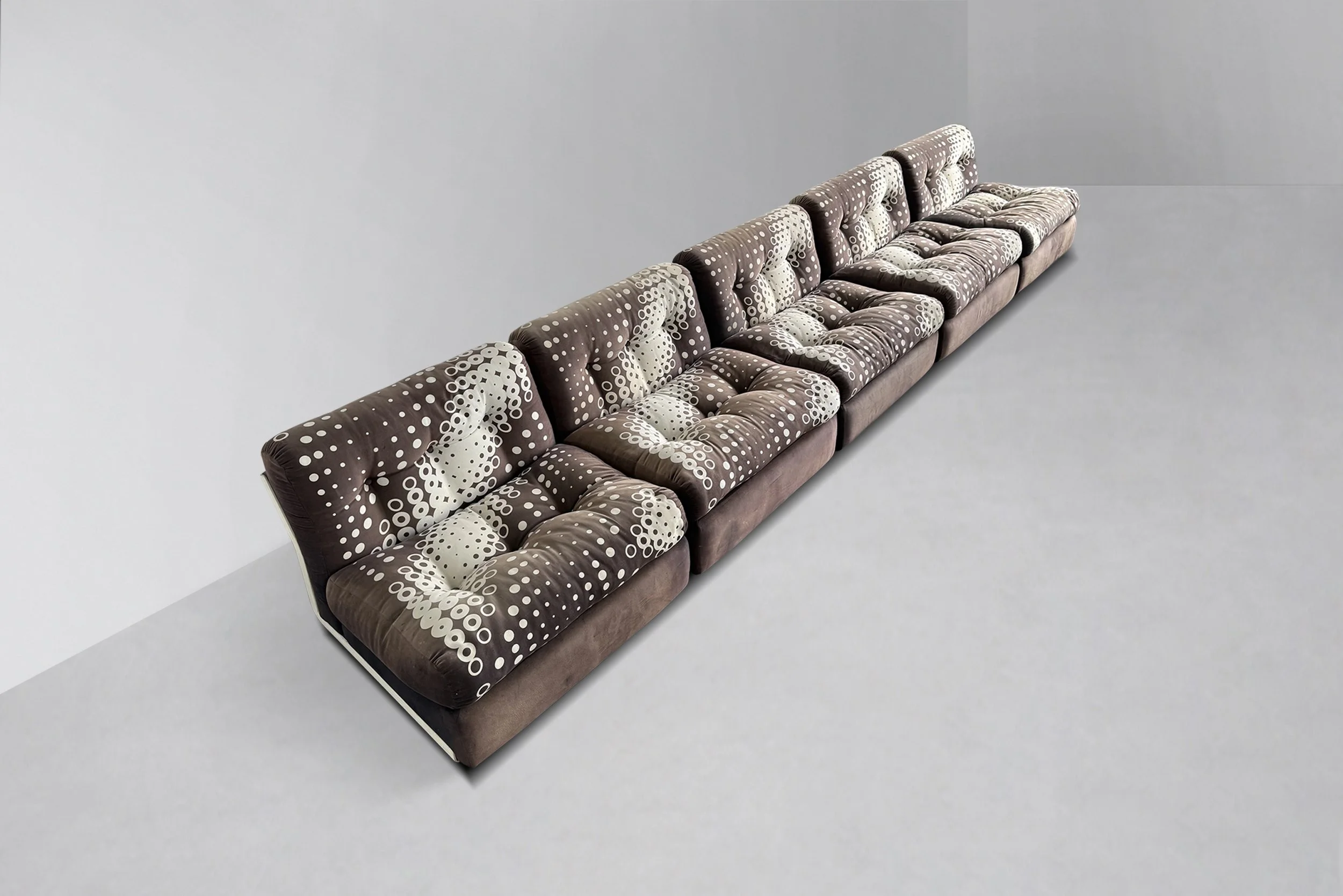 Set of 5 Amanta Chairs by Mario Bellini for C&B Italia, 1960s