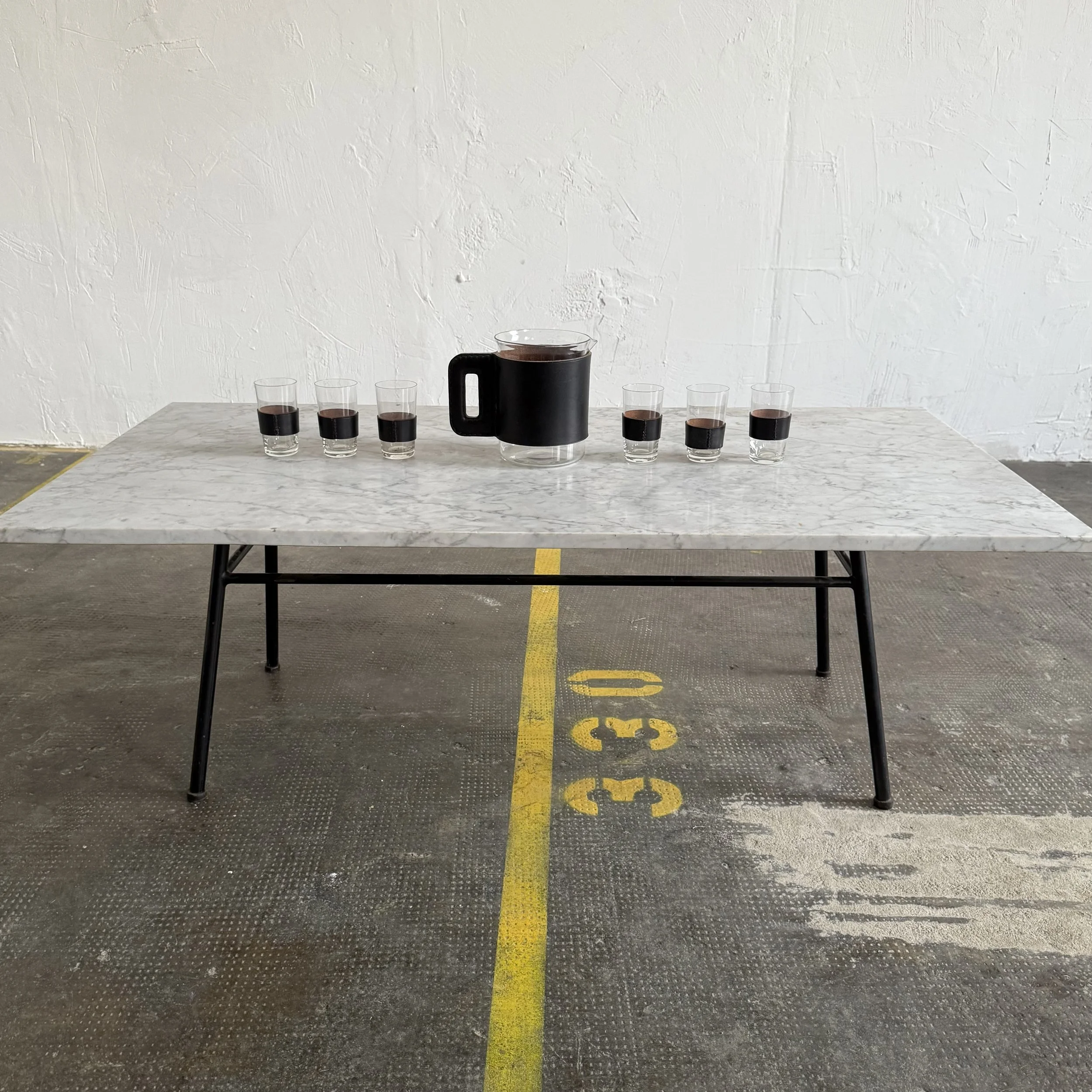 Carl Auböck Jug and Glasses, Austria 1950s