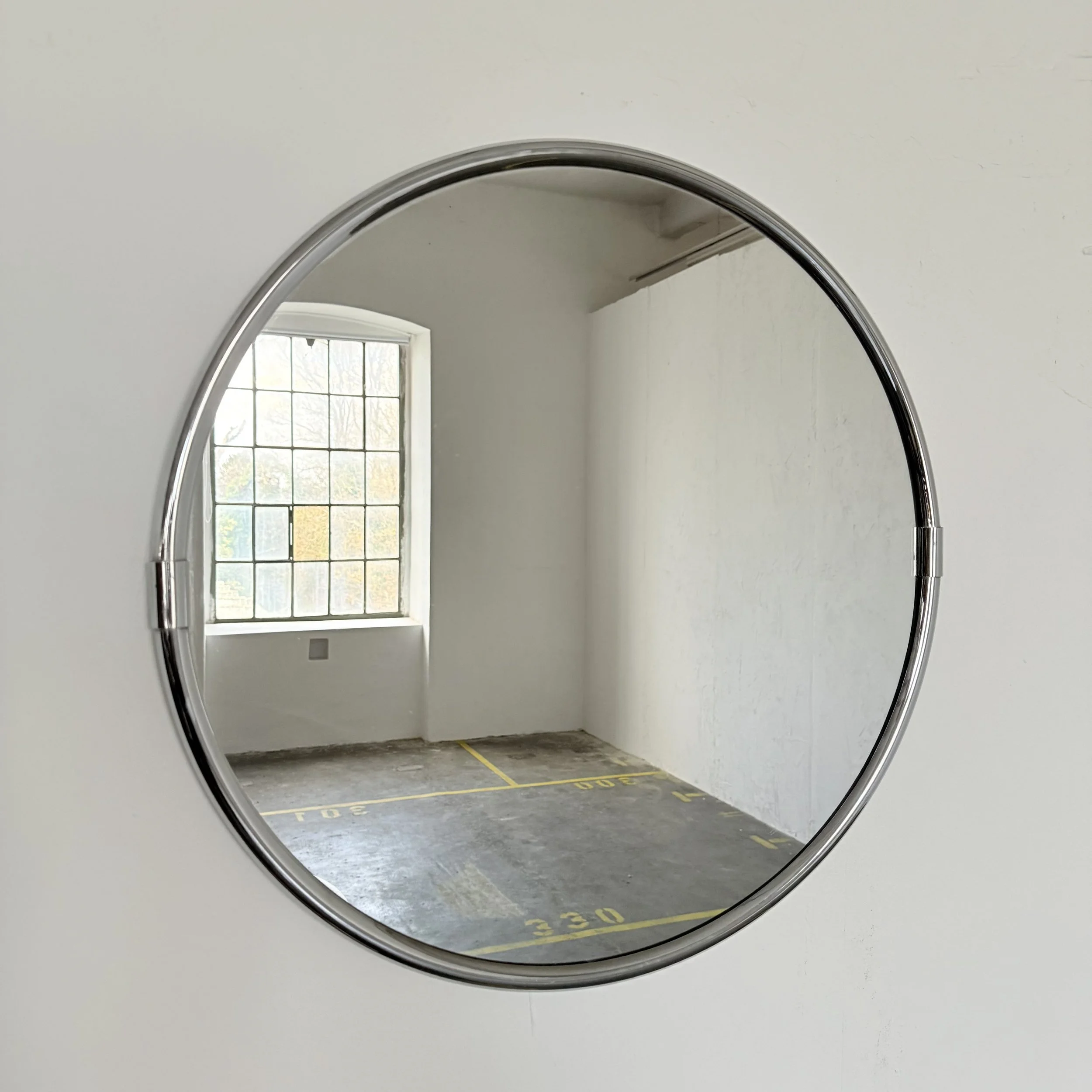 Mid Century Round Mirror, 1960s
