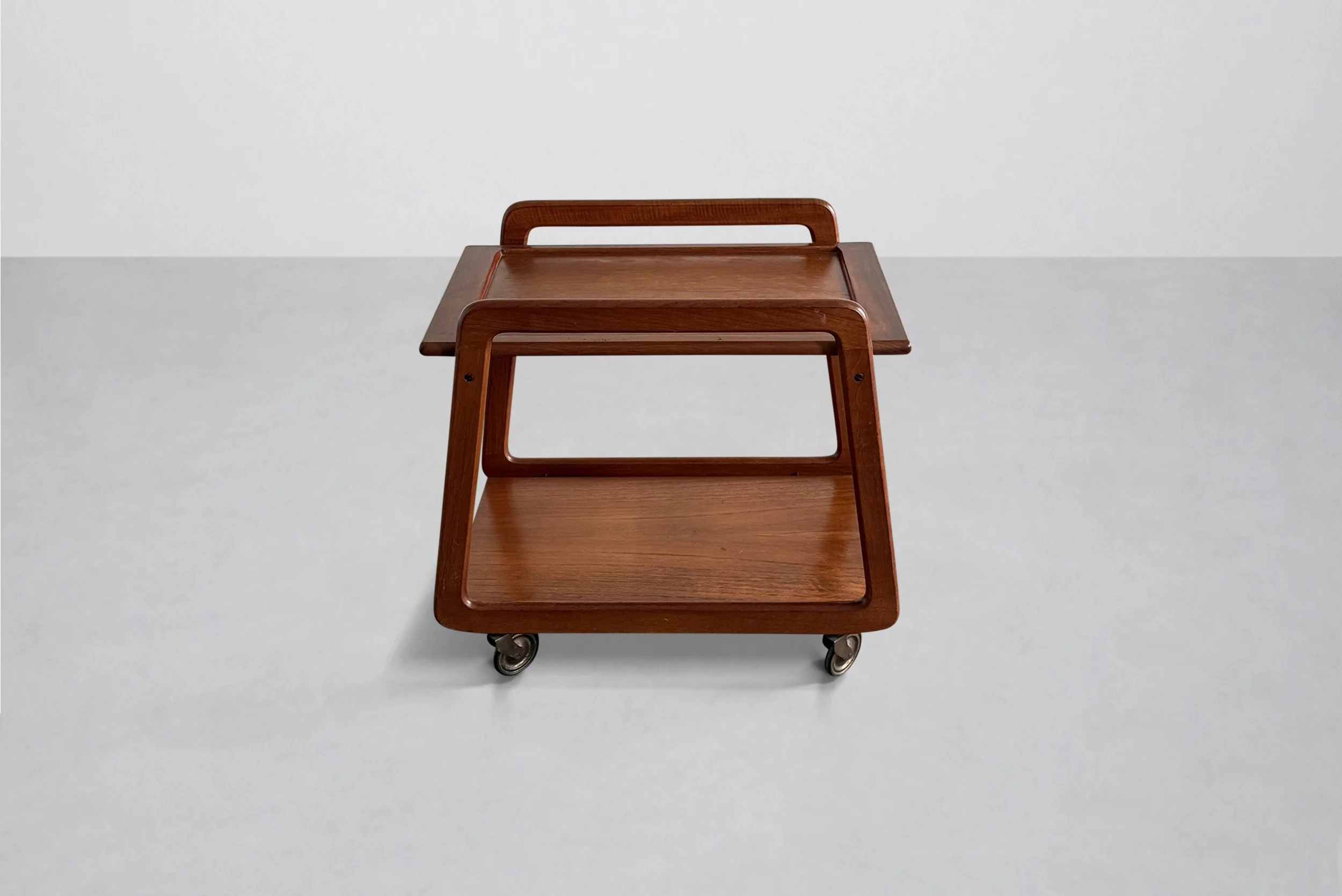 Teak Bar Cart by Sika Møbler, Denmark 1960s