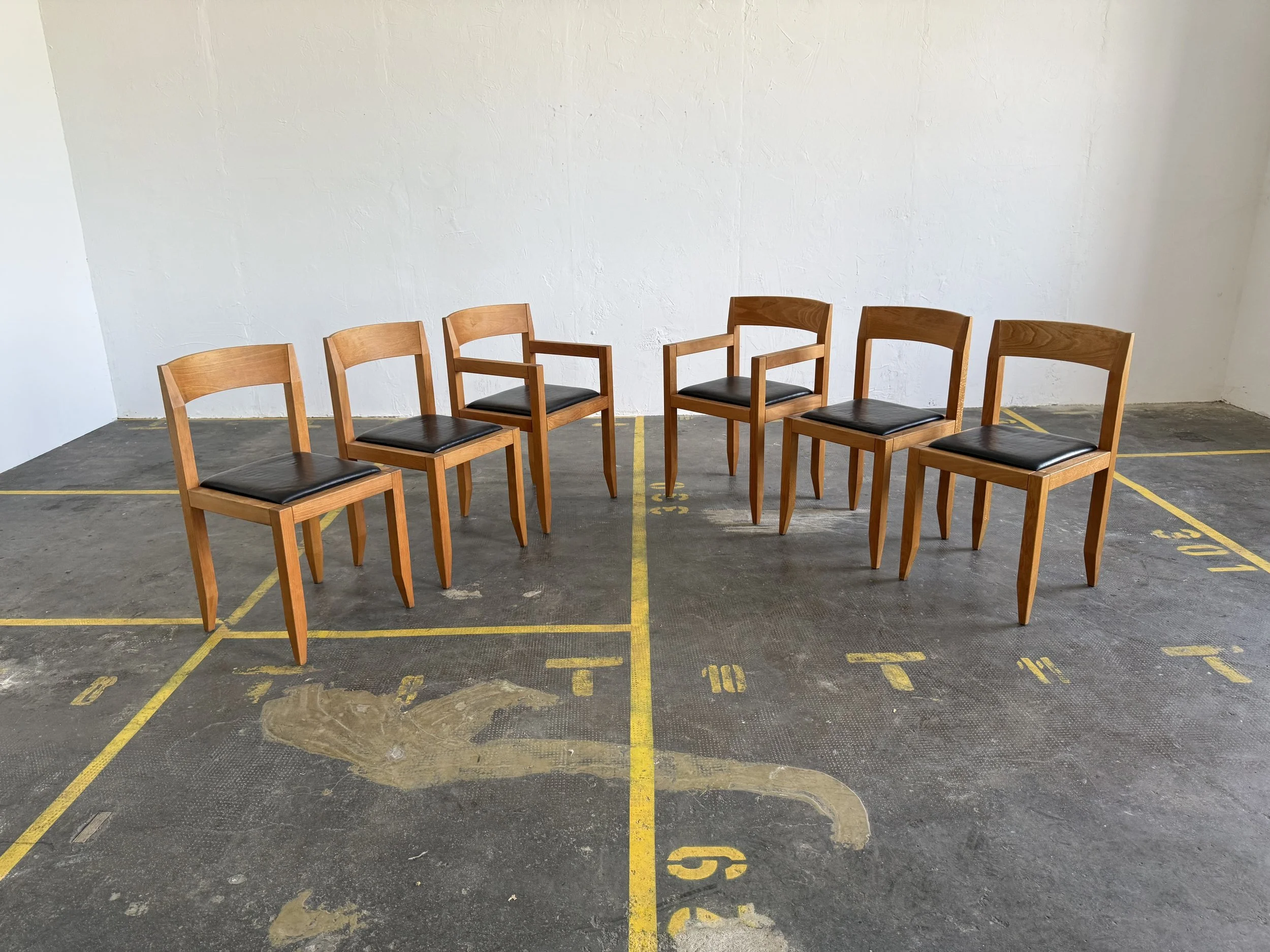 Set of Six Dining Chairs, 1970s