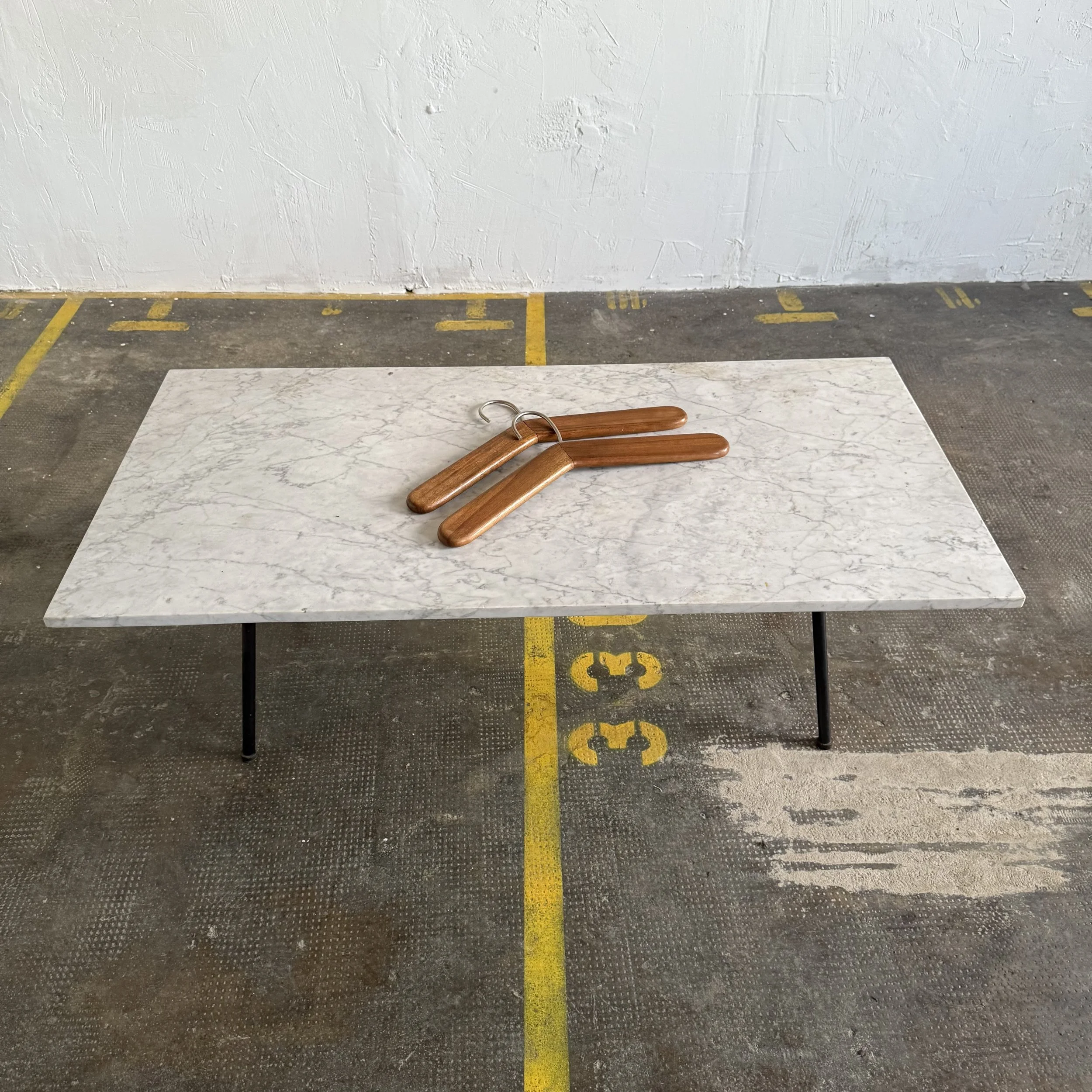 Carl Auböck Set of Two Walnut Coat Hangers, Austria 1960s