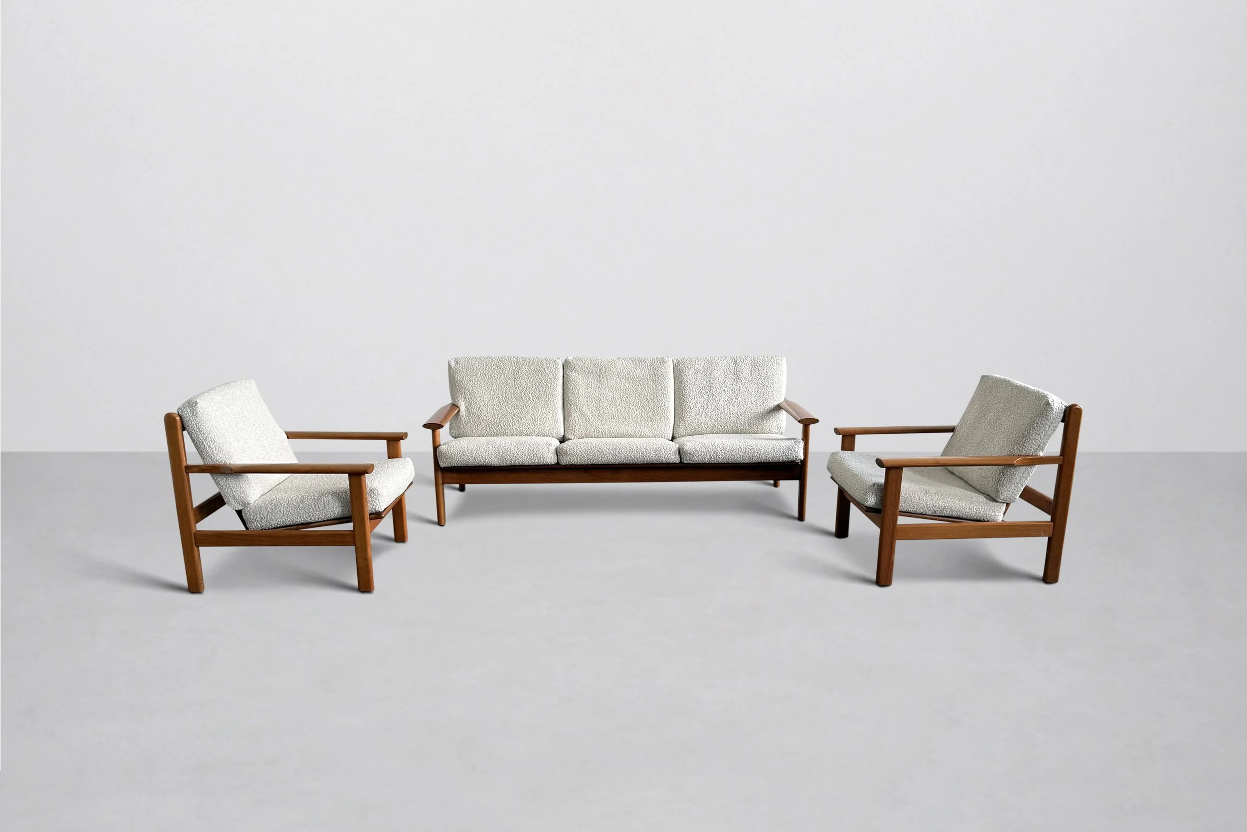 Poul Volther Seating Group Model 390 by Frem Rojle, Denmark 1950s