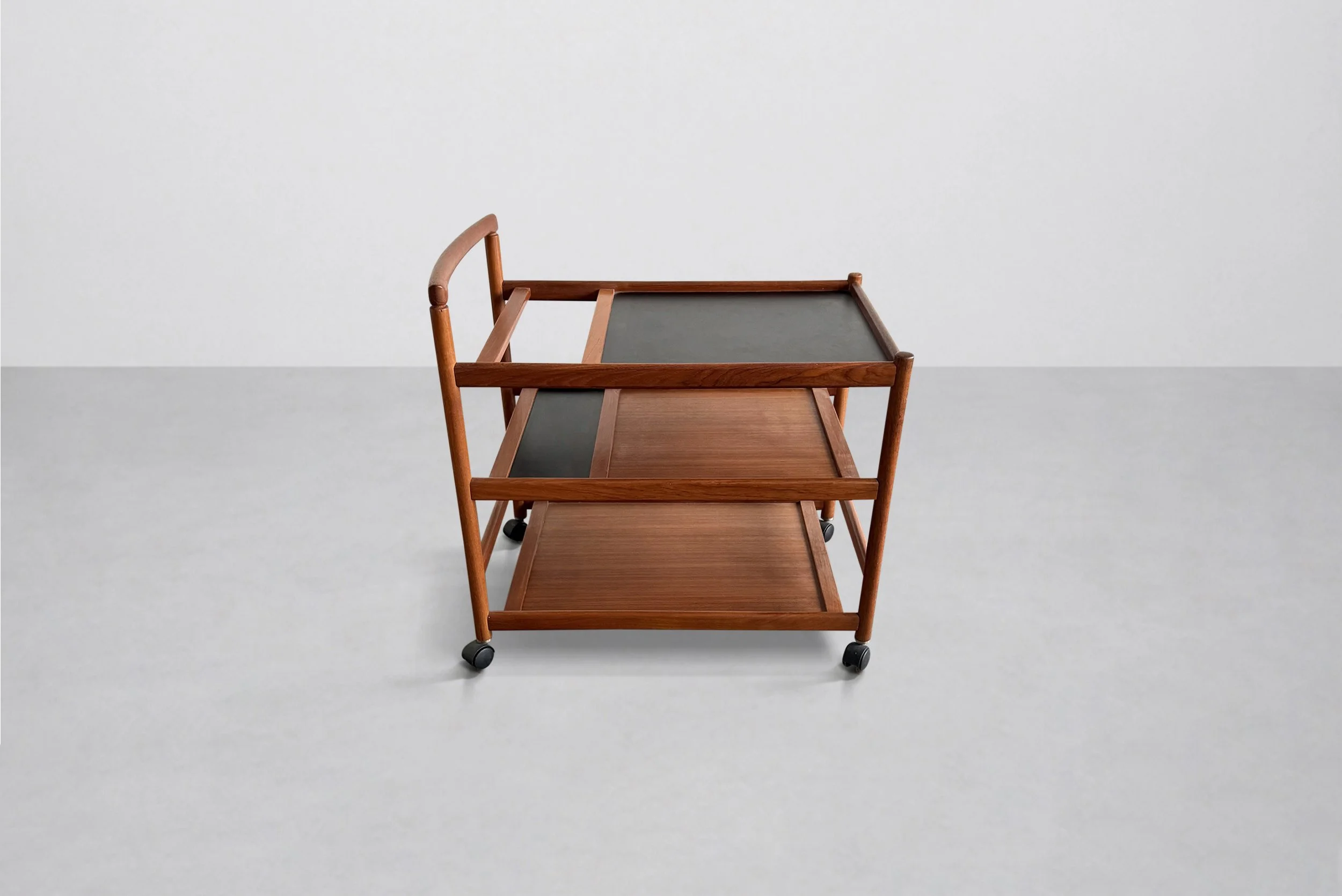 Teak Bar Cart by Dyrlund, Denmark 1970s