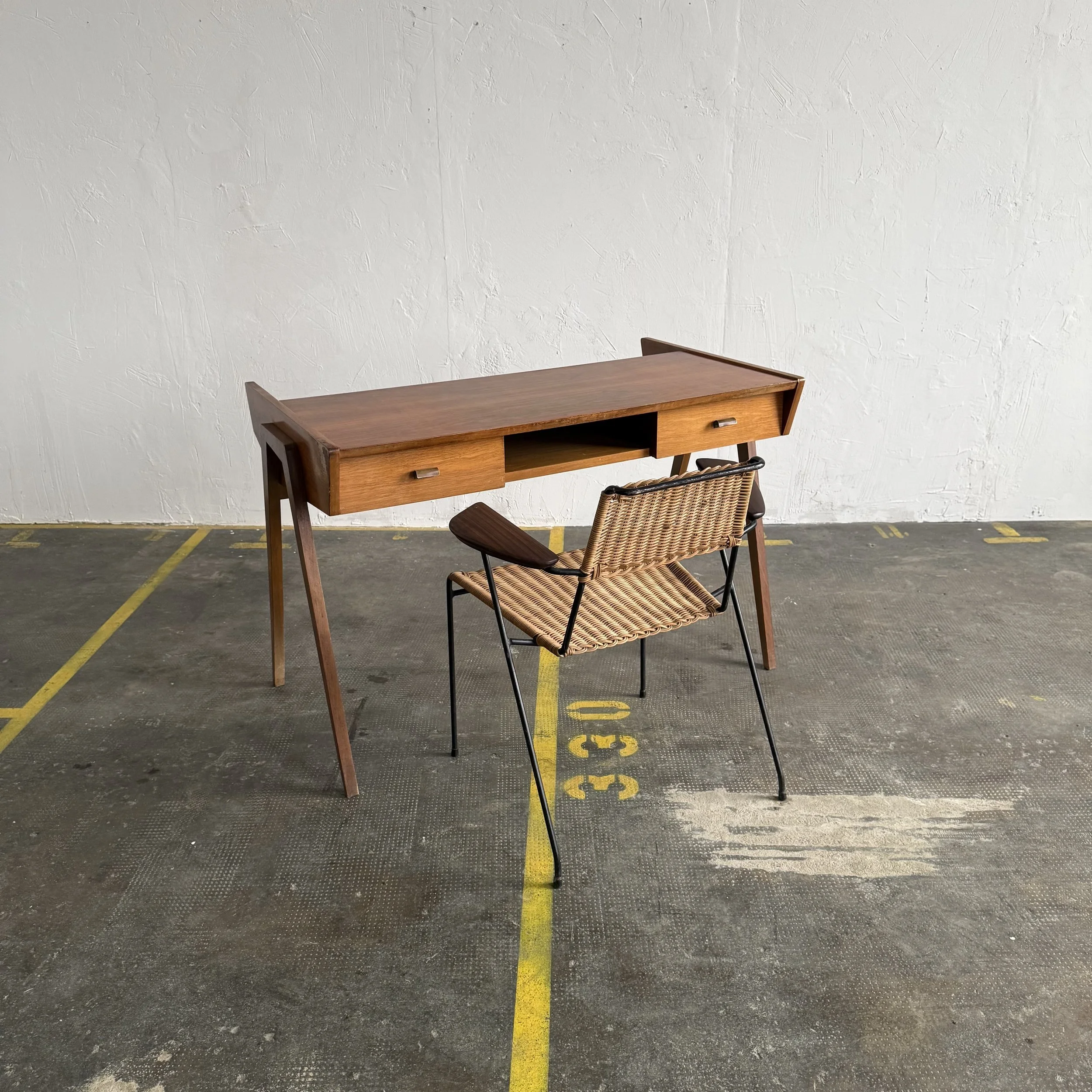 Mid Century Desk, Germany 1950s