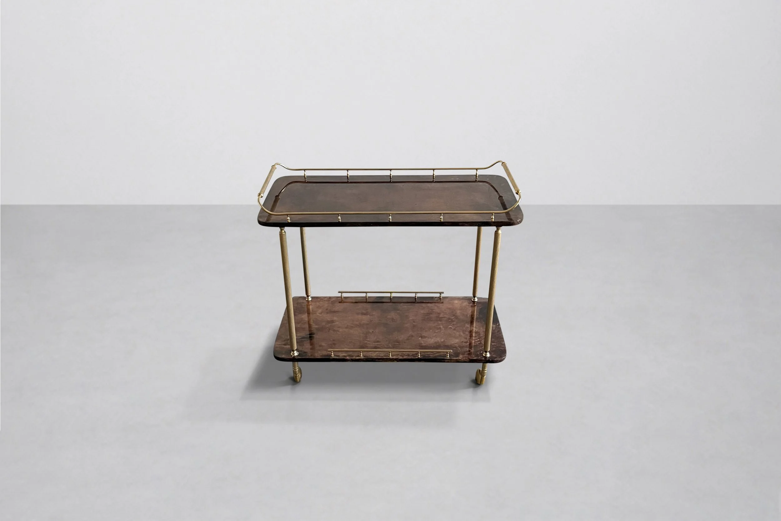 Aldo Tura Bar Cart, Italy 1960s