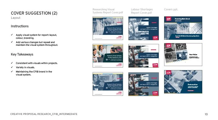 Report Cover Variations