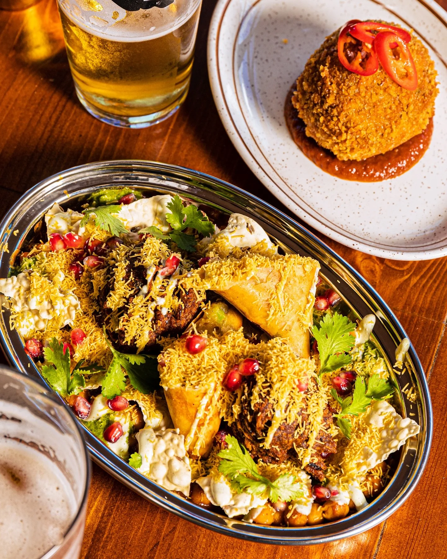 Desi Kitchen Collab &bull; @verdant_seaviewinn &bull; By @shamwise.chef 

Have you heard? 
Situ have linked up with @verdantbrew again and brought a modern Desi pub vibe to Cornwall! The Keema Scotch Egg sells out most days and of course the signatur