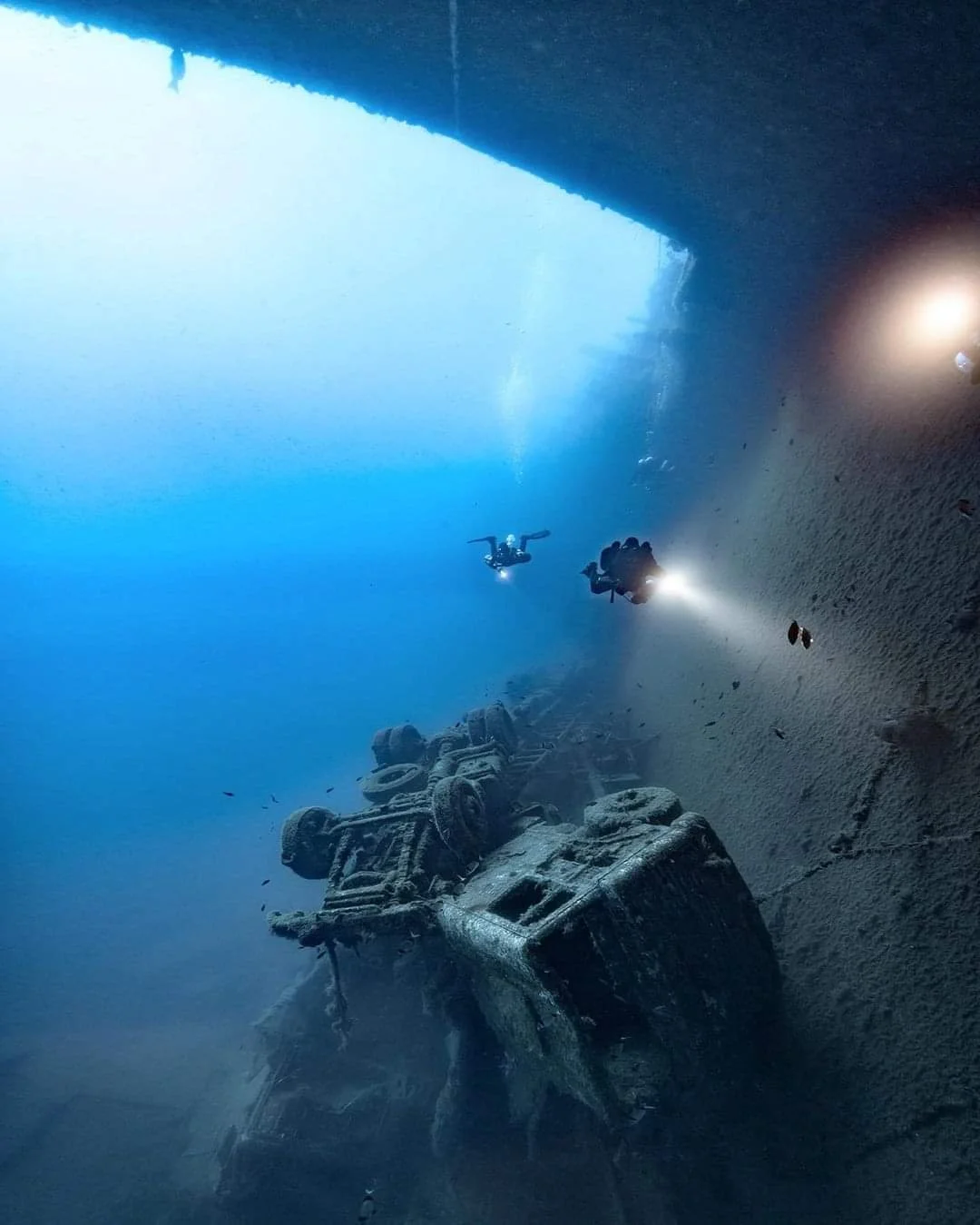 Zenobia wreck dive Larnaca Cyprus, guided technical dive